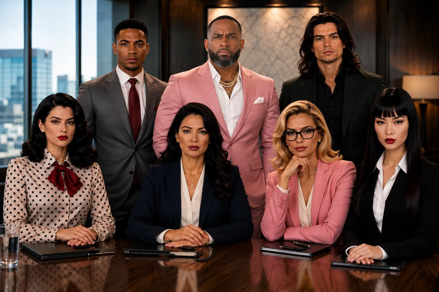 Rich Thames and his AI-powered team: Rachel, Eva, Sonny, Penny, Stan, and Linda